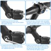 Tunejoy Bicycle Handlebar Stem ± 60° Adjustable Bicycle Handlebar Riser