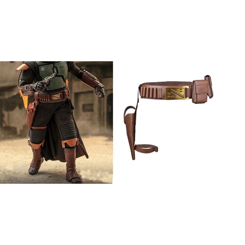 Karc Boba Belt Holster with Pouches for SW Cosplay Costume