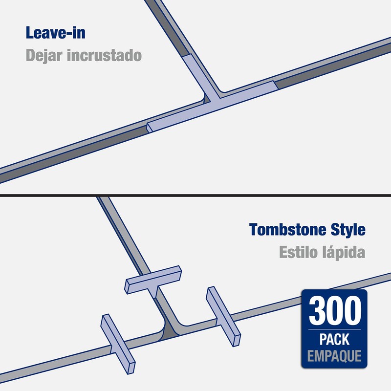 QEP 1/8" T Tile Spacers (300 Pack)