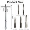 Bamyli Tap Wrench for Taps, Adjustable T-Handle Ratchet Tap Wrench,