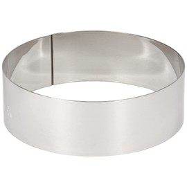 Gobel - Moussering aus Edelstahl Ø 14 cm - Backring aus Edelstahl - Höhe 4,5 cm - Schnelle und perfekte Entformung - Höchste Qualität