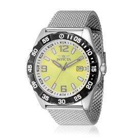 INVICTA Coalition Forces Men 45mm Stainless Steel Steel Green dial VJ42 Quartz