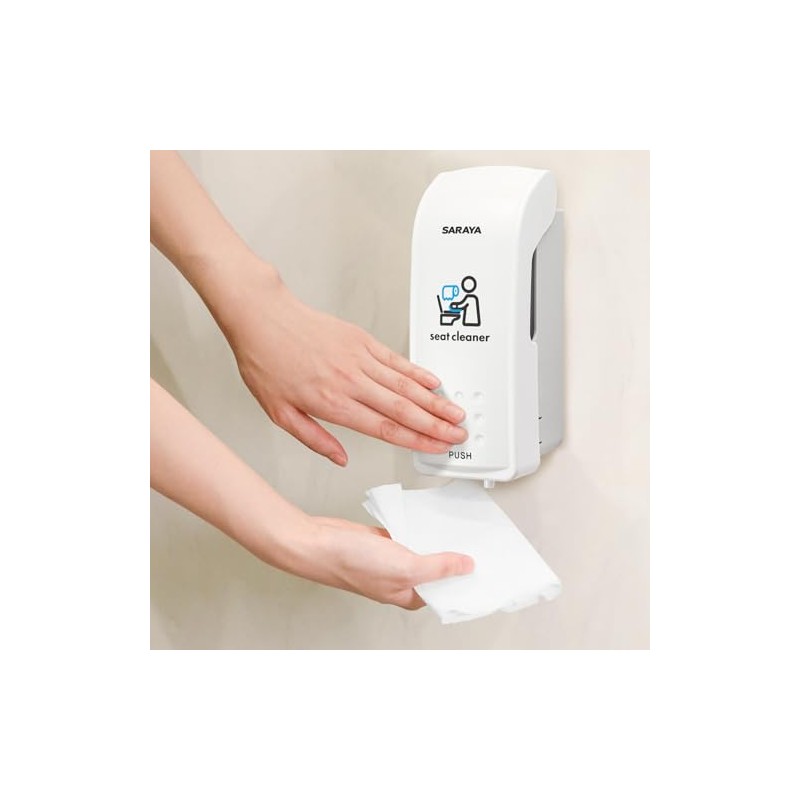 Saraya Toilet Seat Cleaner Dispenser MD-300B-PHJ 41938