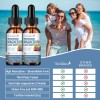 Mulittea Magnesium Glycinate 1500mg Liquid Drop for Calm, Stress, Sleep,