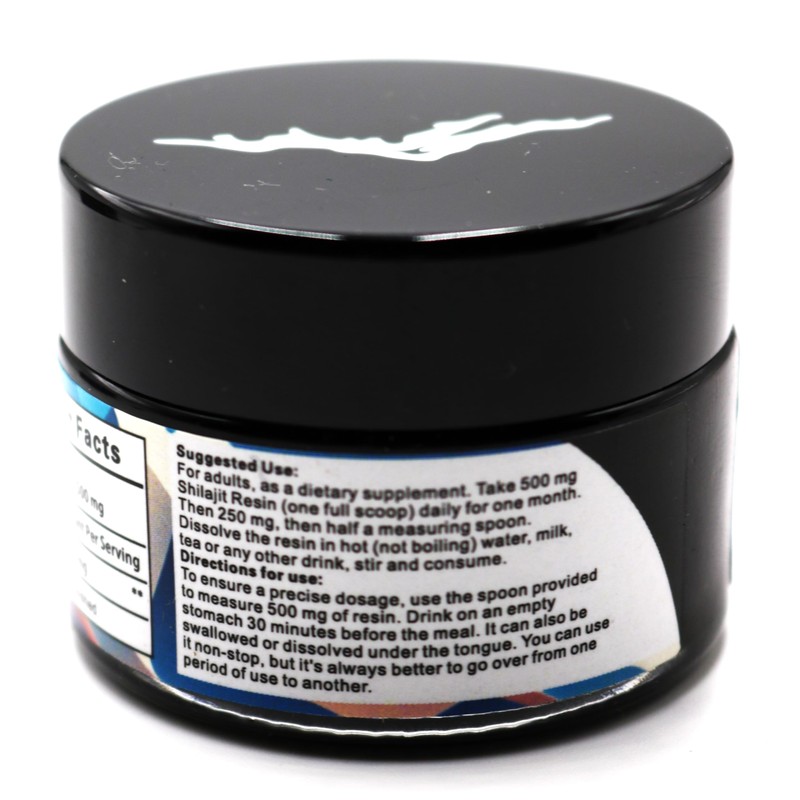 Shilajit aus Nepal, 30 g, weiches Harz, Messlöffel inklusive