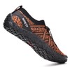 XPETI Men’s HYPERFIT Knit Barefoot Shoes 14 Orange