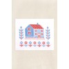 DMC Cross Stitch Kit Folk Cottage by Jo Aston -