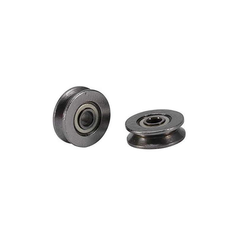 20pcs Ball Bearings, V623ZZ Pulley, Miniature Carbon Steel Roller Bearings