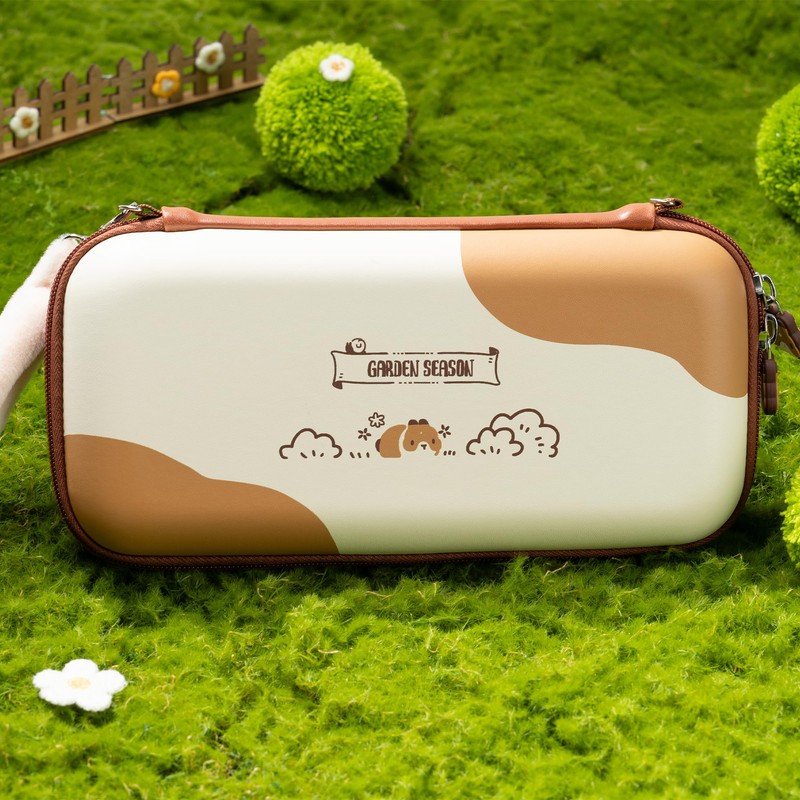 GeekShare Team Timothy Slim Case Compatible with Switch/OLED, Travel Bag