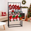 MorningRo 3 Tier Christmas Stocking Holder Stand for Floor, 20