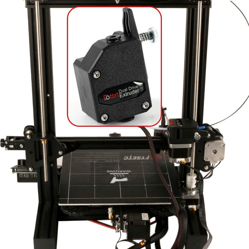 3Dman Dual Drive Bowden Extruder Universal Geared Extruder for Ender