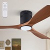Fanbulous 52" Ceiling Fans with Lights and Remote Control,Modern Flush