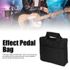 Guitar Effect Pedal Bag Black Hard Waterproof Wear Resistant Effect