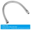 PATIKIL 15" Microphone Gooseneck, 1Pcs 5/8"-27 Thread Metal Universal Hose