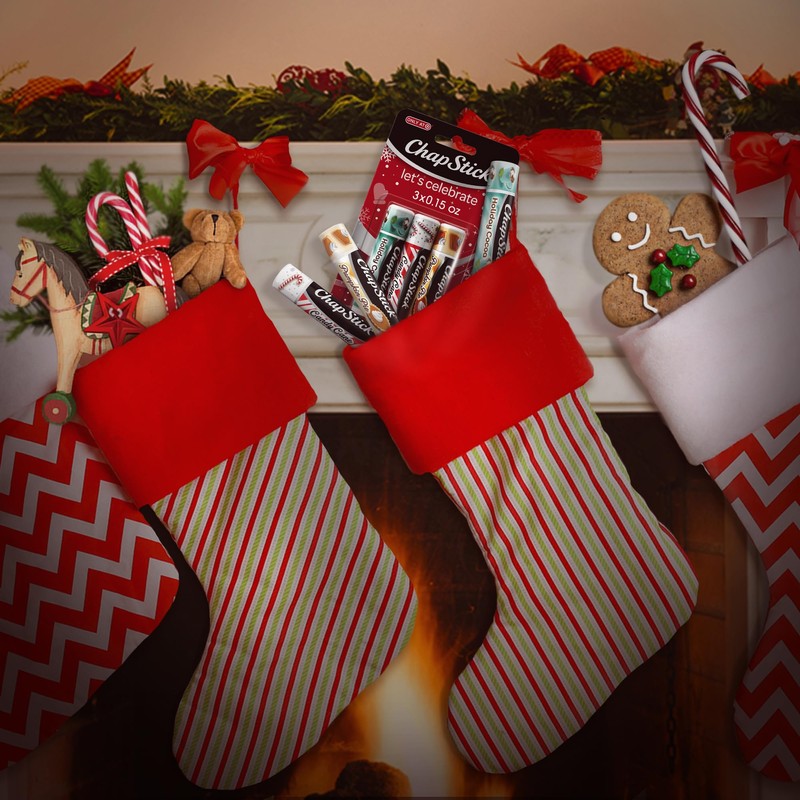 ChapStick Holiday Hot Chocolate, Candy Cane and Sugar Cookie Lip