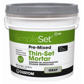 CUSTOM BLDG PRODUCTS CTTSG3 3.5-Gallon Thin Set Mortar