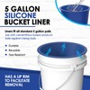 HAILUN SAVER 5 Gallon Bucket Liner Reusable Rubber Bucket Liners