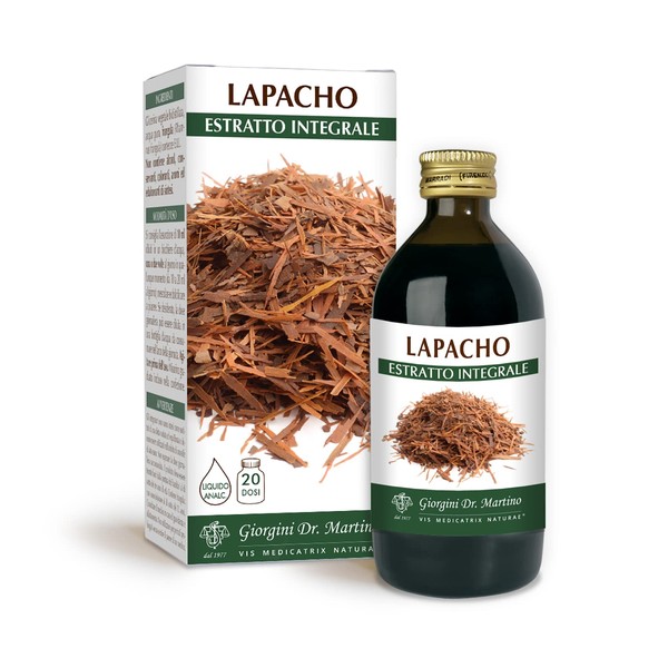 Dr. Giorgini Integratore Alimentare, Lapacho Estratto Integrale Liquido Analcoolico - 200 ml