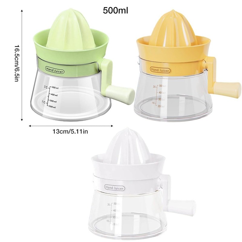 AIMALL Multi-Functional Manual Juicer for Orange and Lemon, Small Household