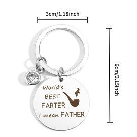 Valentines Gifts for Dad Gifts Keyring Dad Birthday Gifts for Dads Birthday Daddy Birthday Gifts Step Dad Gifts from Daughter Gift Ideas for Dad New Dad Gifts for Daddy Father's Day Gifts Christmas