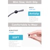 OPUGIT Silicone Eyeglasses Temple Grips Retainer, Upgraded Mini Round Eyewear