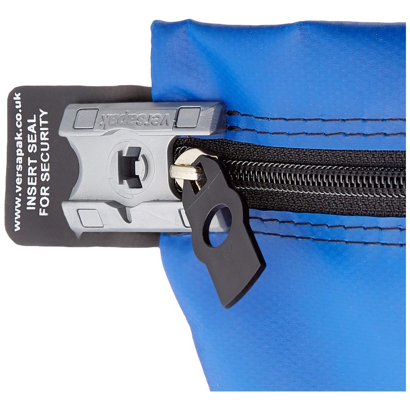 Versapak CCB1_BLS Medium Secure Cash Bag - Blue