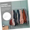 SEWOART 20Pcs Skid Hanger Sponge Covers Clothing Hanger Protector Sleeves