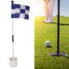 Golf Flagpole Portable 3 Feet Golf Flag Pole Flag Hole