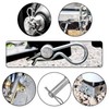 150pcs R Clips Stainless Steel Cotter Pins R Split Clips,