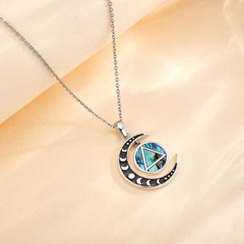 Aa Sobriety Necklace 925 Sterling Silver Alcoholics Anonymous Necklace Na Sobriety Recovery Jewelry for Women Men