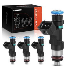 A-Premium Fuel Injectors Compatible with Nissan Altima 2007-2013, Sentra 2007-2012, Rogue 2008-2013, Rogue Select 2014-2015, 2.5L 4-PC Set
