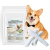 Tkacmoy Rawhide Rolls for Dogs, Long Lasting Beef Hide Chews-