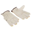 Garden Cowhide Gloves Puncture Proof Wearproof Full Finger Leather Gloves