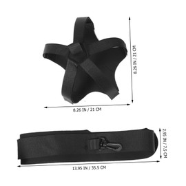 Sosoport Volleyball Training Device Rebounder for Skill Development Durable Neoprene Material Portable Practice Equipment for Soccer Baseball Softball and More