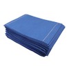 Cubrebocas de 2 capas paquete con 100 piezas (Azul cielo)