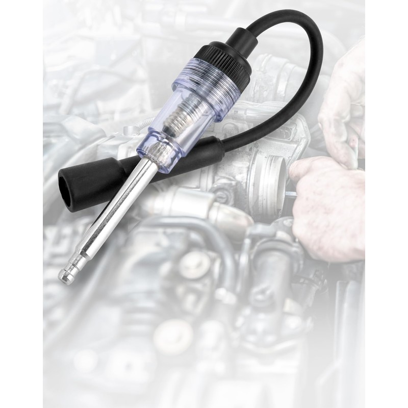 QWORK Set of 4 Spark Plug Tester, Ignition Tester, Car