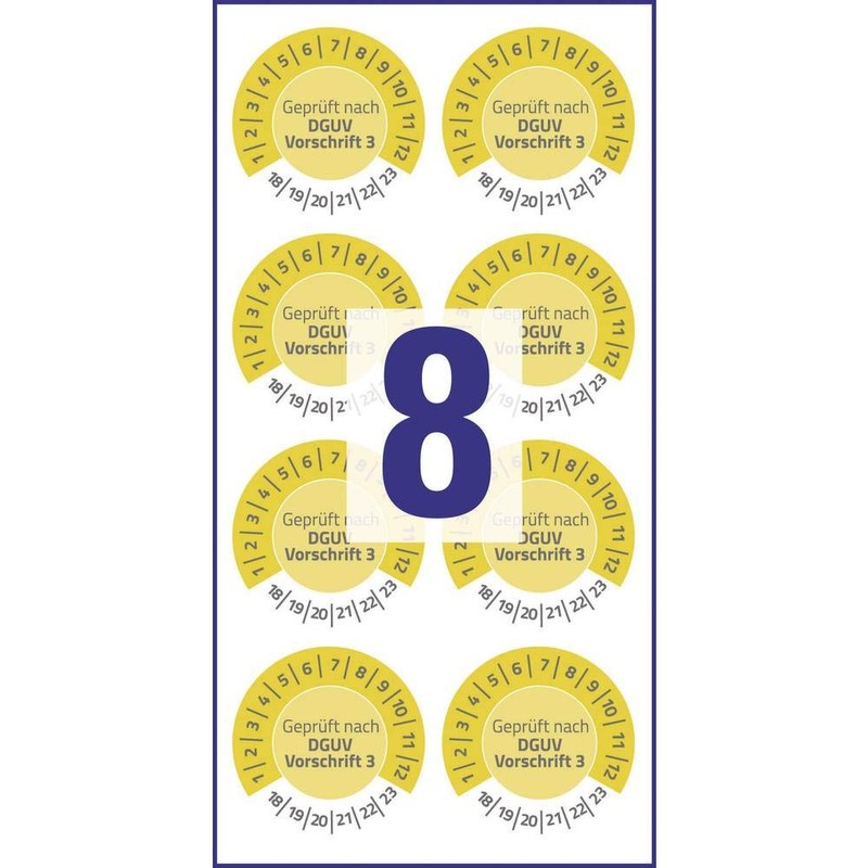 Avery Zweckform 6974 Test Disc, Diameter 30 mm, 10 sheets/80