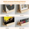 twinklemon 8PCS Vinyl Record Shelf Wall Mount Album Record Holder