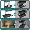 2 Pack Under Sink Organizer 2 Tier Sliding Cabinet Organizers