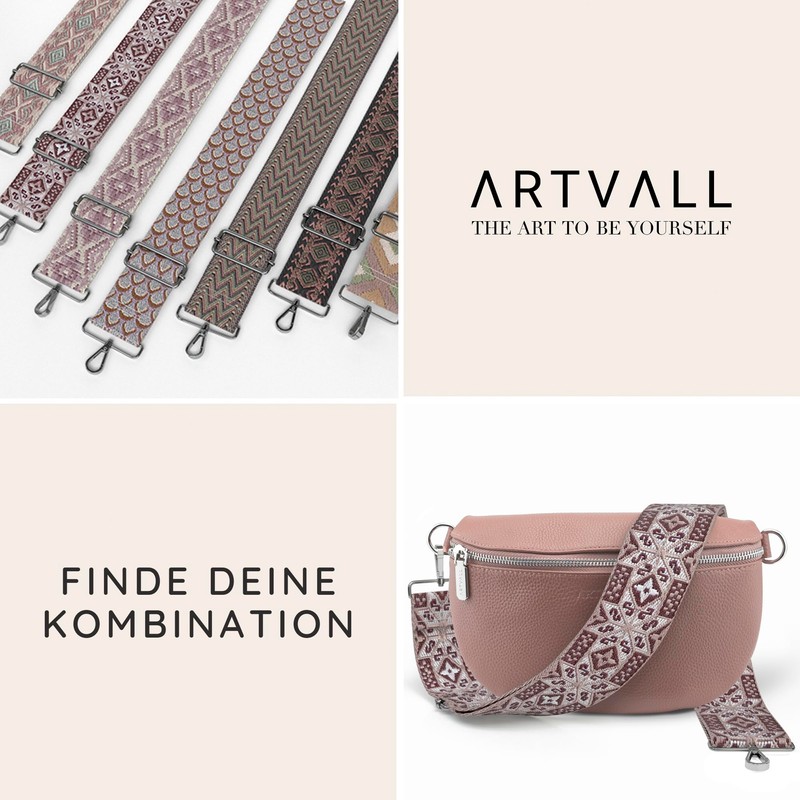 Artvall - Shoulder Bag Genuine Leather Bag Handbag Leather Bum