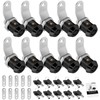 10 Pack Tool Box Lock with Keys, 5/8" RV Storage