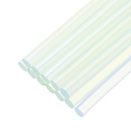 uxcell 12pcs Mini Hot Glue Sticks for Mini Glue Gun, 4-inch x 0.28-inch Glue Gun Sticks for Art DIY Craft, Dull Blue