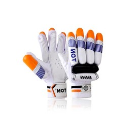 SS TON 999 Cricket Batting Gloves, Multicoloured, Size: Youth, for Left-Hand Batsman