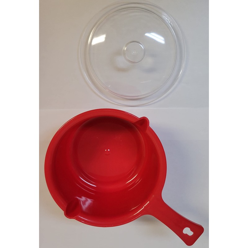 Microwave Safe Pot with Lid & Spout - Cooker &