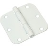 National Hardware N830-337 Door Hinge, 3.5-Inch, White, 3-Pack