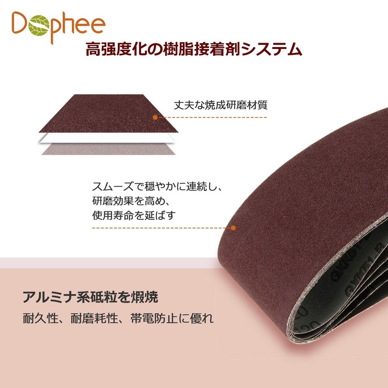 15 Pcs Sanding Belt Belt Sander Replacement Belt #60#80#120 5