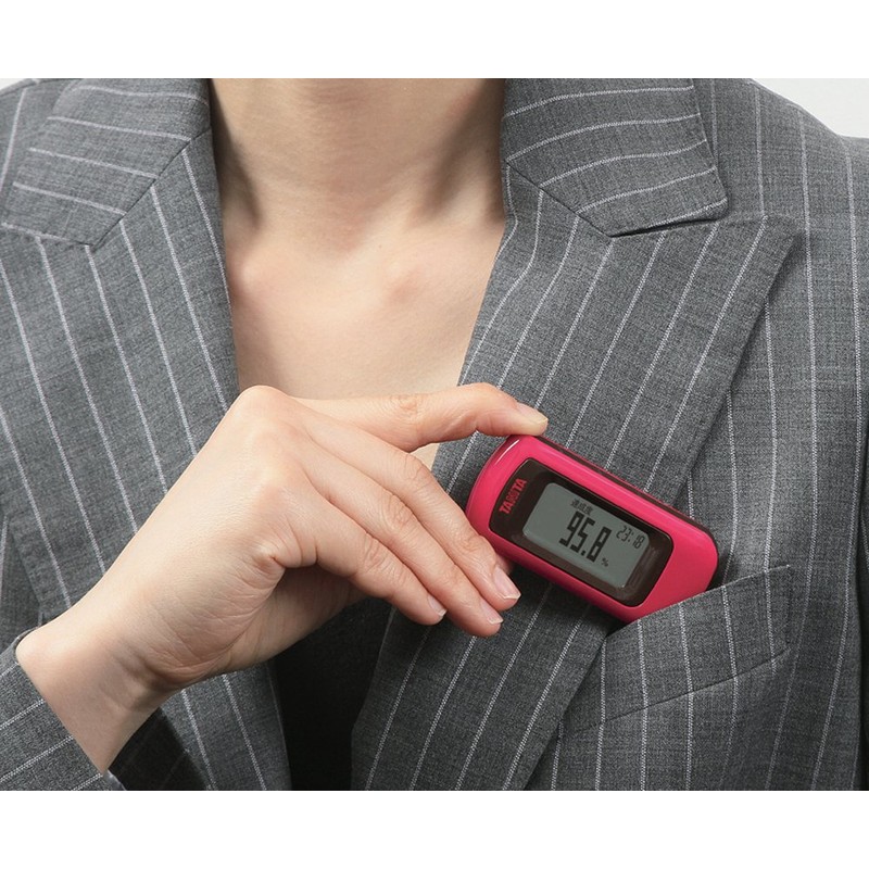 Tanita EZ-061-RD Activity Meter, Caloritism, EZ Series, Raspberry