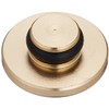 POSH 000820-12 Motorcycle Equipment Cap Bolt Cover for M8 Champagne