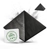 PURAJA Shungite Pyramid Original from Karelia Polished Contains Fullerenes with