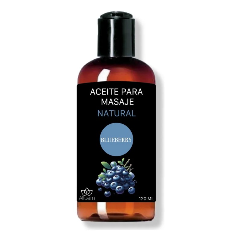 Aceite Para Masajes De Blueberry 100% Puro Orgánico